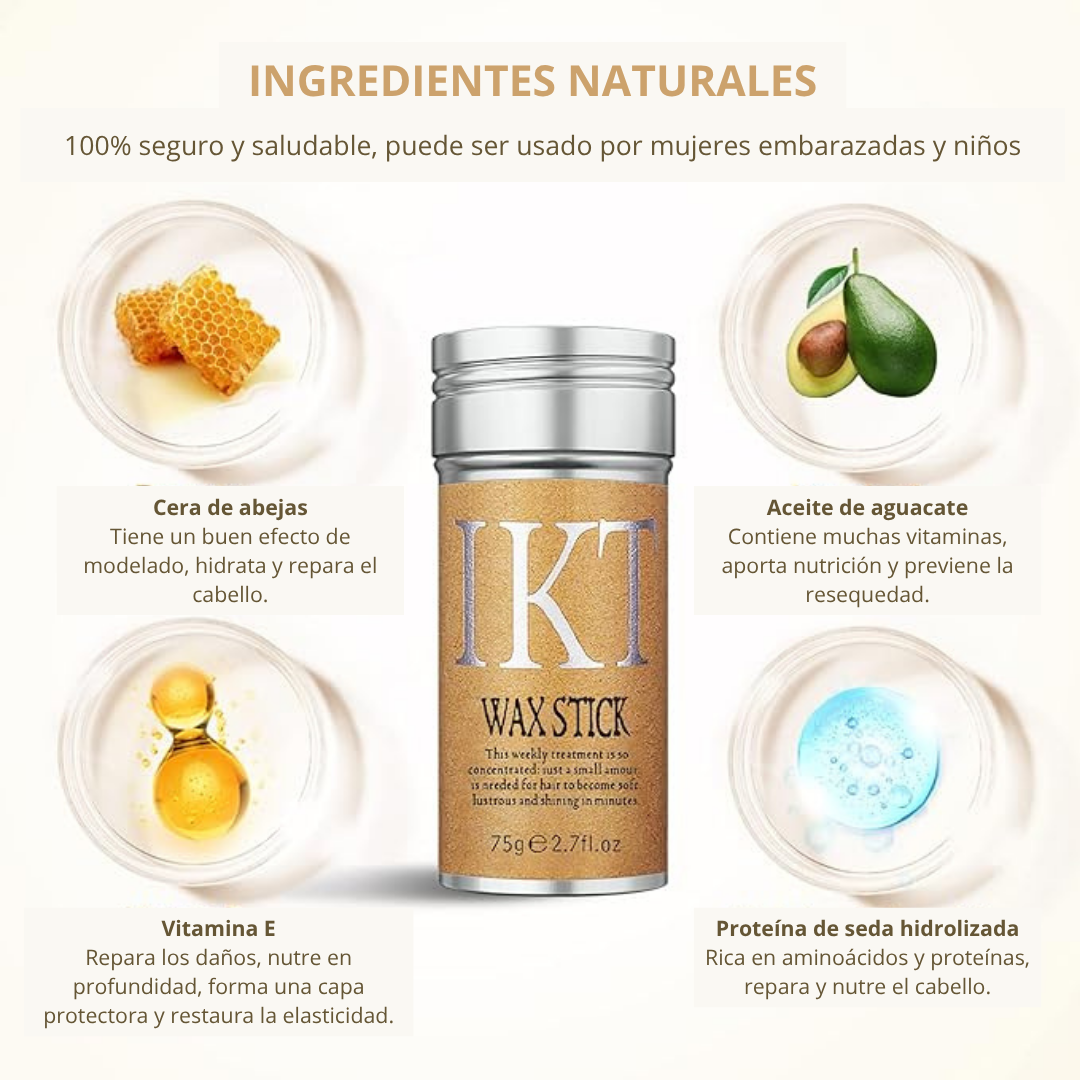 Fijador en Cera para el Pelo