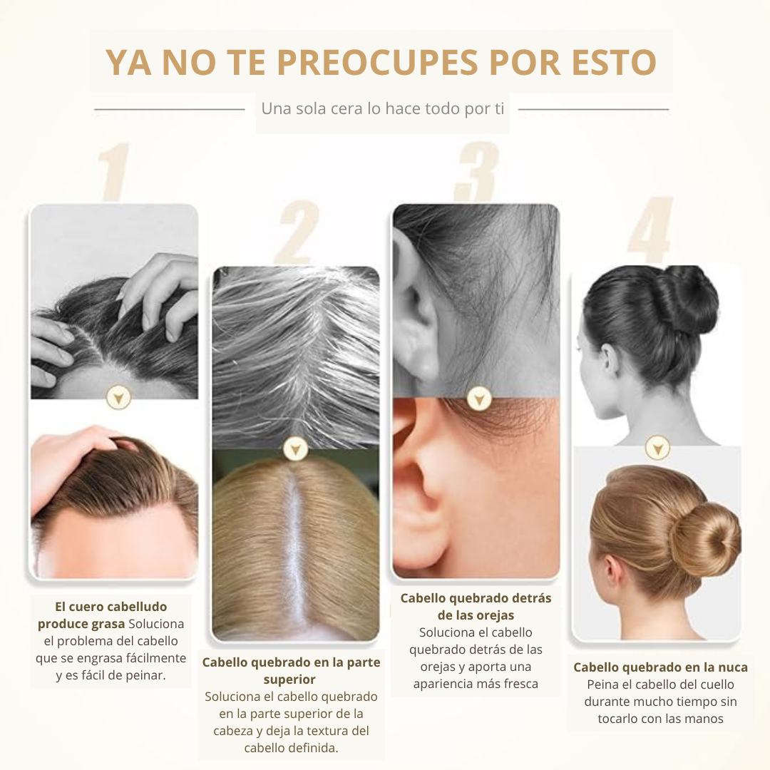 Fijador en Cera para el Pelo